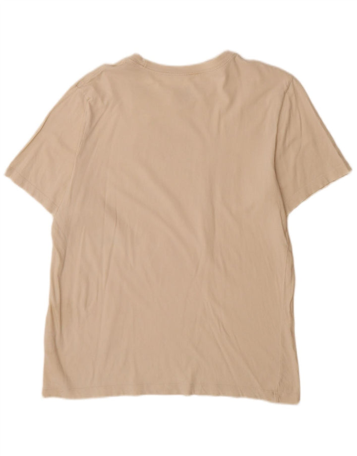 Camiseta Nike masculina gráfica top grande de algodão branco