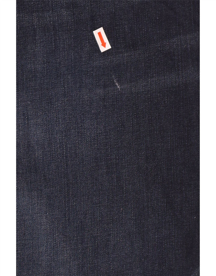 LEVI'S Masculino 502 Tapered Jeans W36 L32 Azul Marinho Algodão