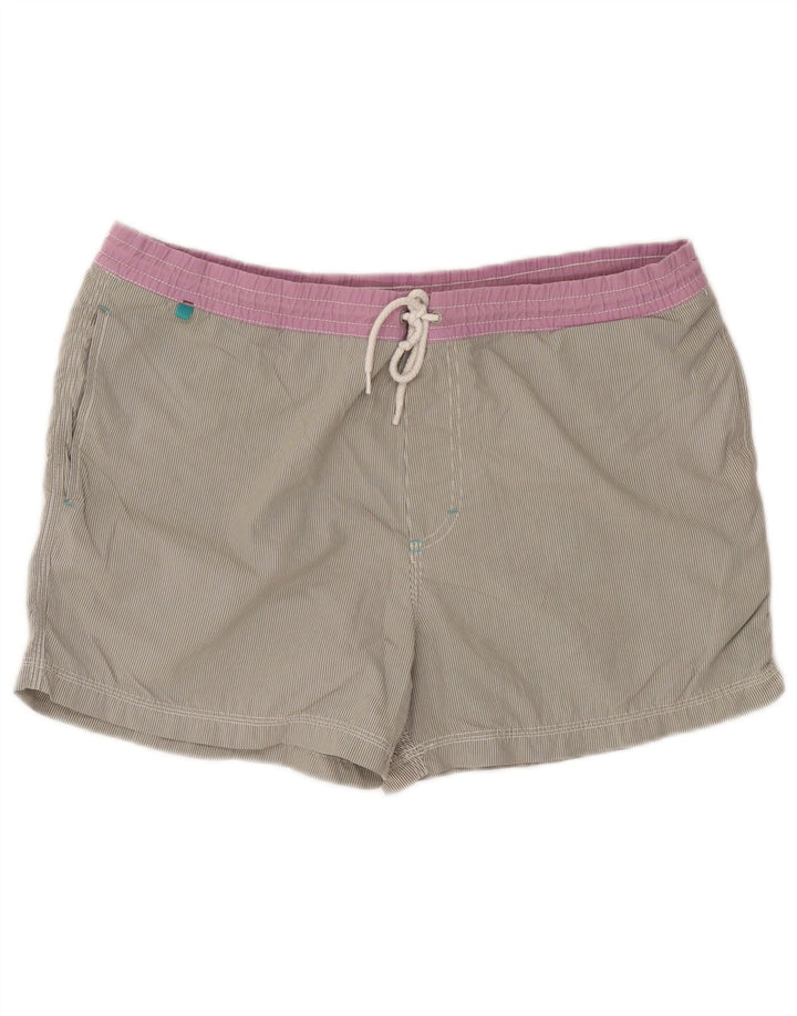 Shorts de natação masculino North Sails grande cinza colorblock poliamida