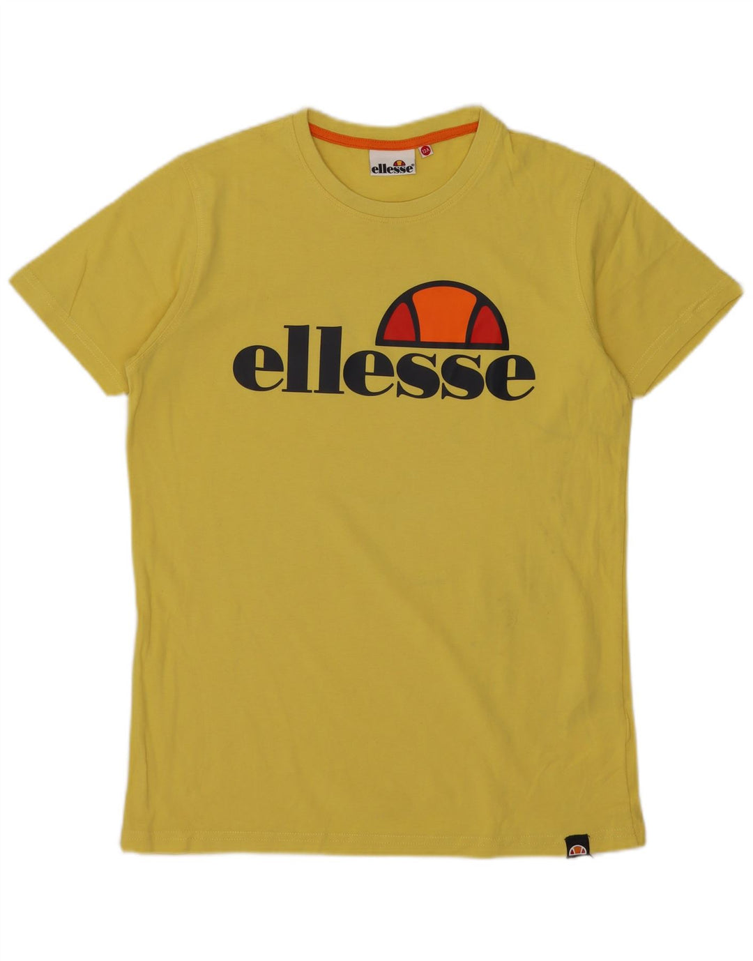 Camiseta Ellesse Boys Graphic 11-12 Anos Algodão Amarelo