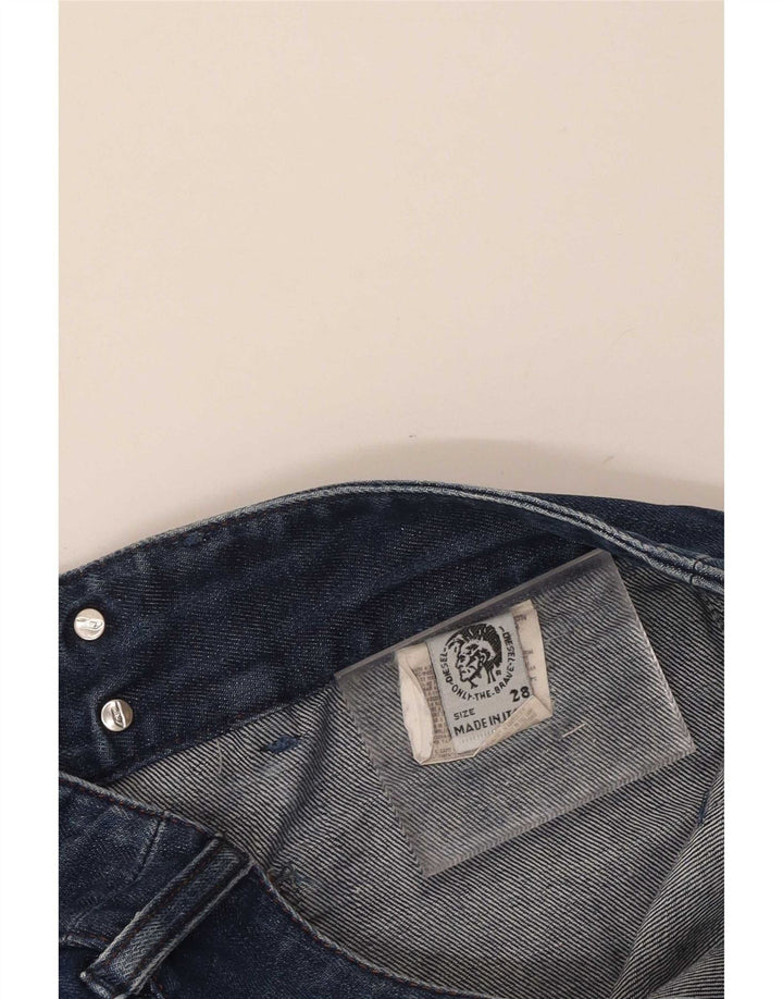 Diesel feminino bootcut jeans W28 L34 azul algodão