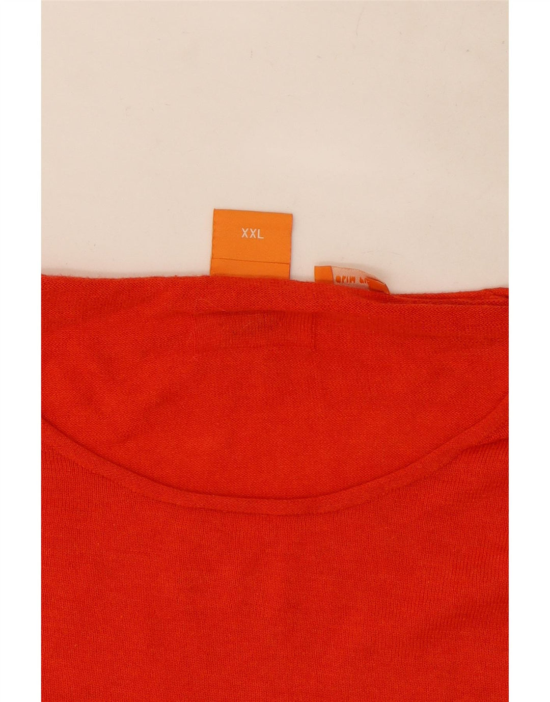 Suéter masculino Hugo Boss com gola redonda 2XL vermelho