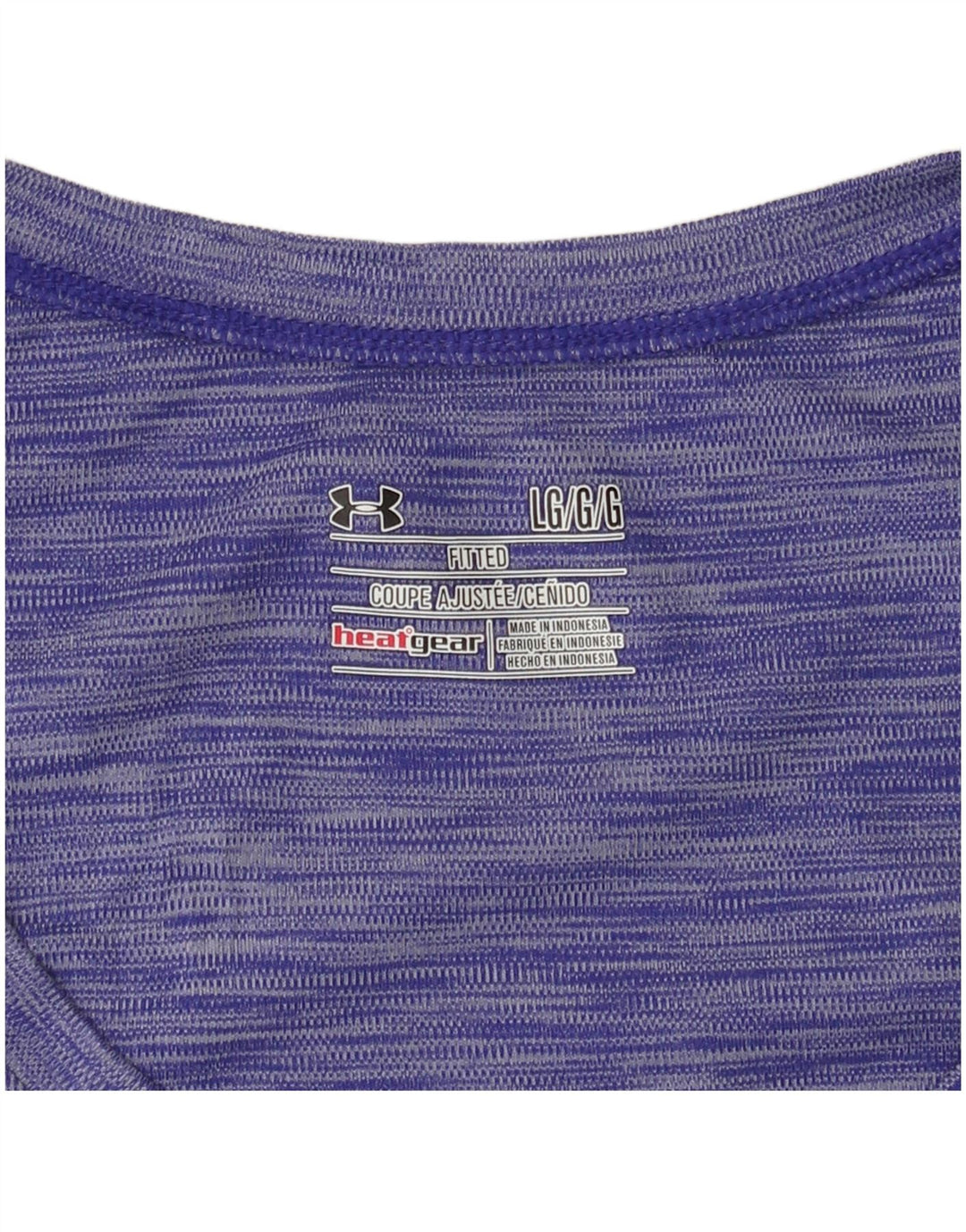 Colete feminino Under Armour Heat Gear Top UK 14 grande roxo