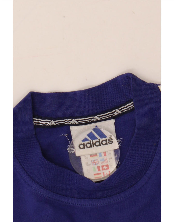 Top Adidas Menino 13-14 Anos Azul Marinho