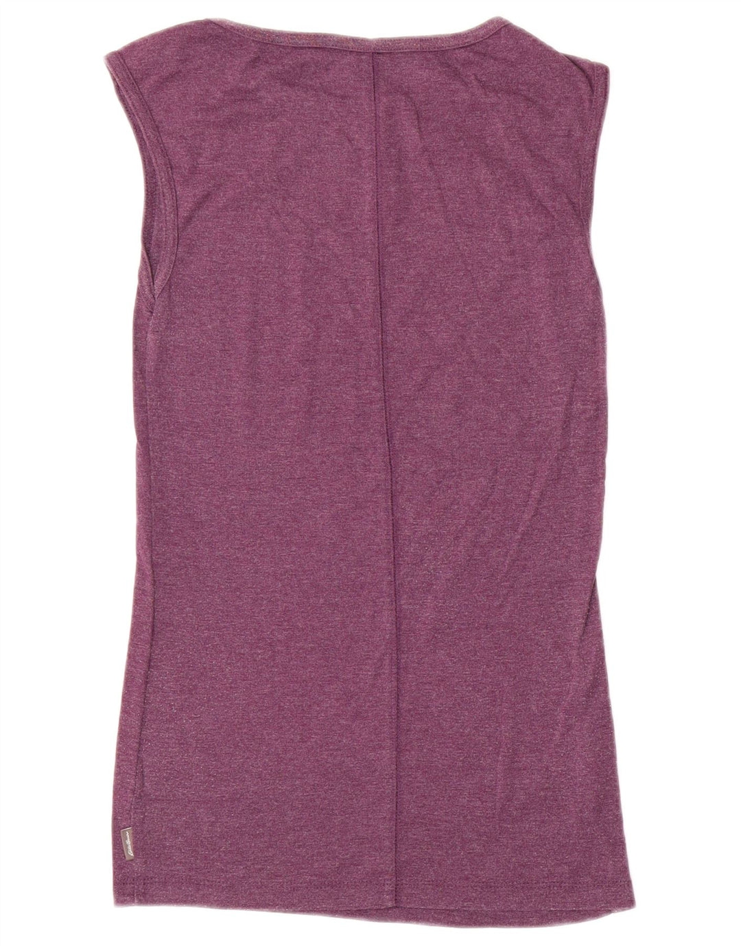 Colete feminino EDDIE BAUER UK 6 XS algodão roxo