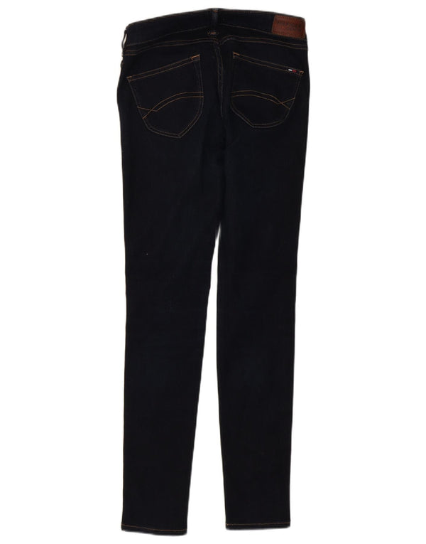 Jeans skinny feminino Tommy Hilfiger W27 L30 algodão azul marinho