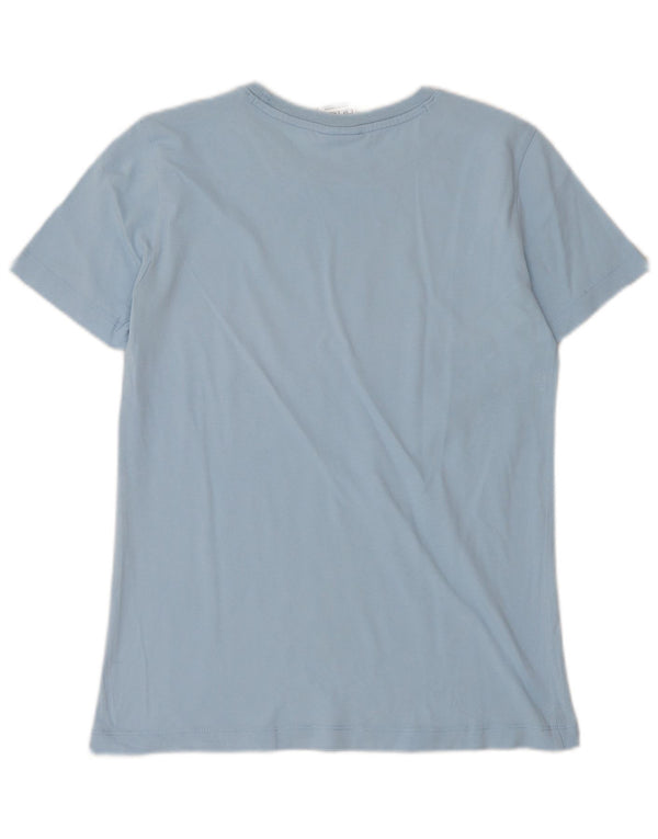 Camiseta masculina Champion pequena azul