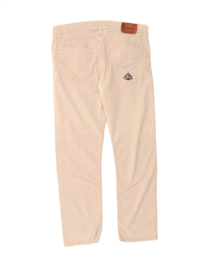 ROY ROGERS Mens Straight Casual Trousers W40 L31 Beige Cotton Vintage Roy Rogers and Second-Hand Roy Rogers from Messina Hembry 