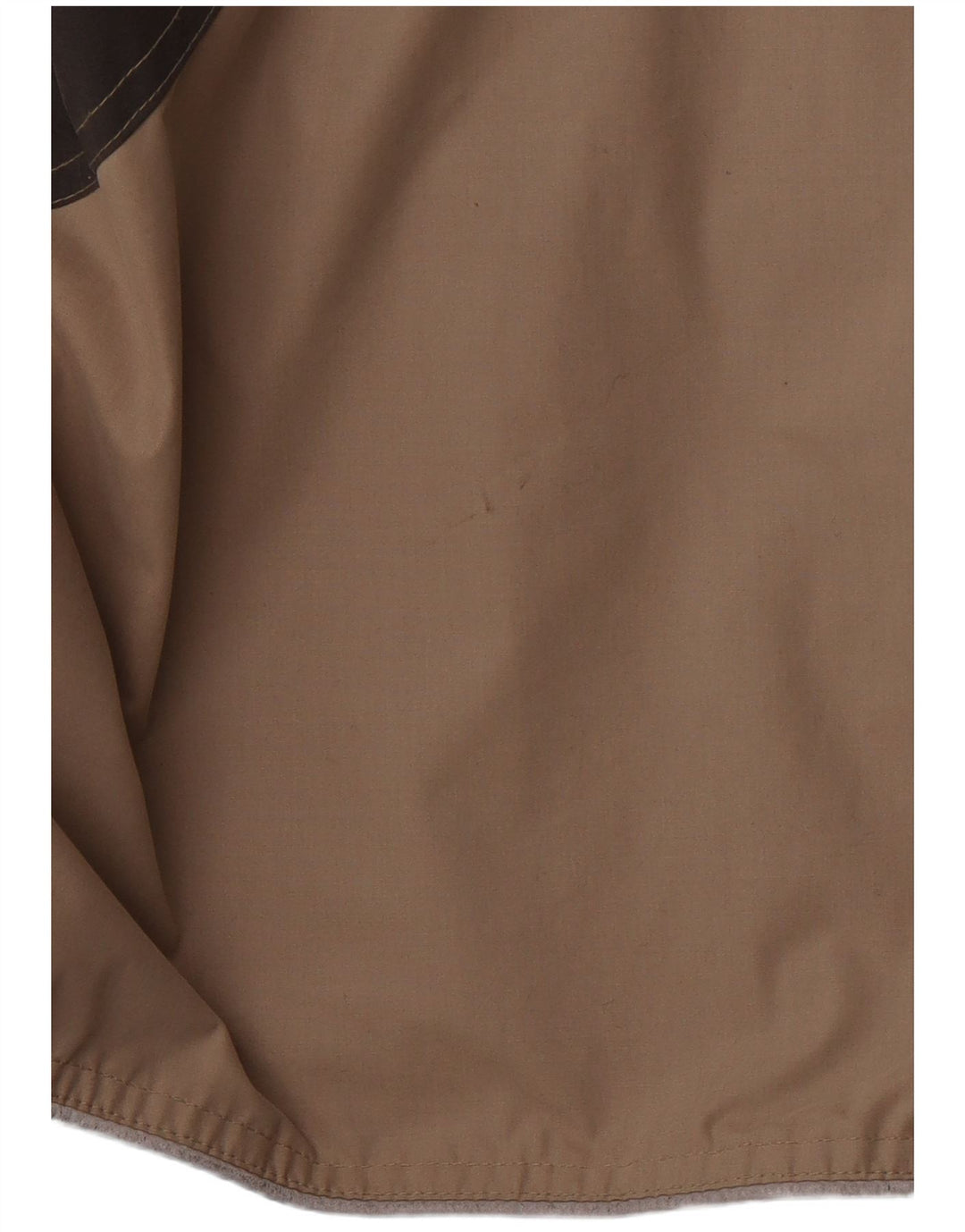 Jaqueta de chuva masculina Jack Wolfskin Reino Unido 42 XL bege colorblock poliéster