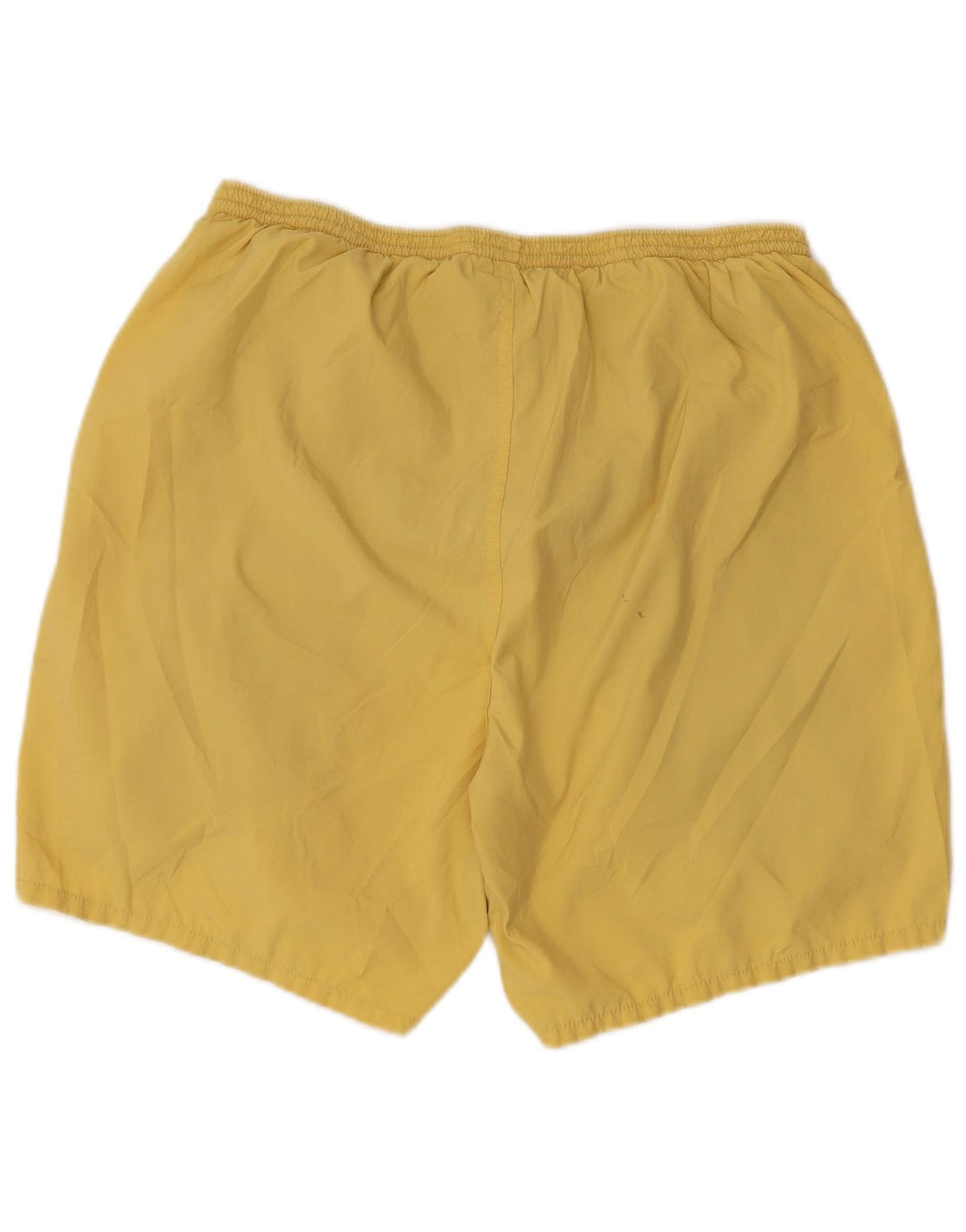 Shorts esportivos masculinos Patagonia grandes amarelos