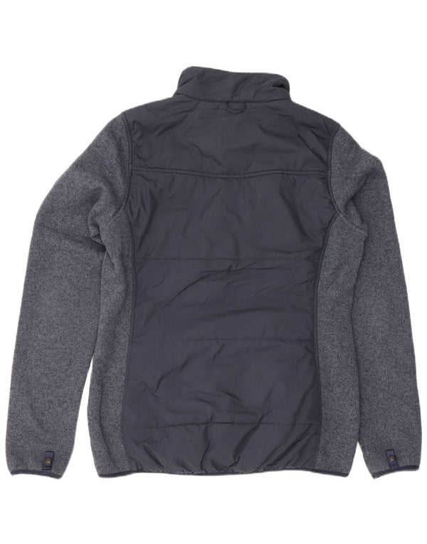 Jaqueta corta-vento feminina The North Face UK 14 poliéster azul marinho médio