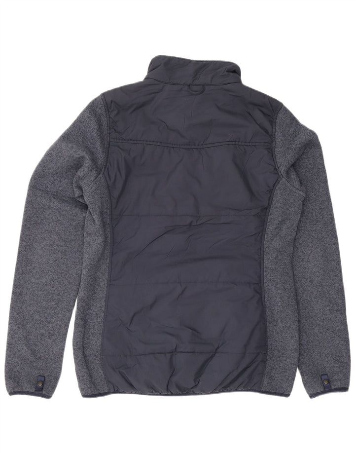 Jaqueta corta-vento feminina The North Face UK 14 poliéster azul marinho médio