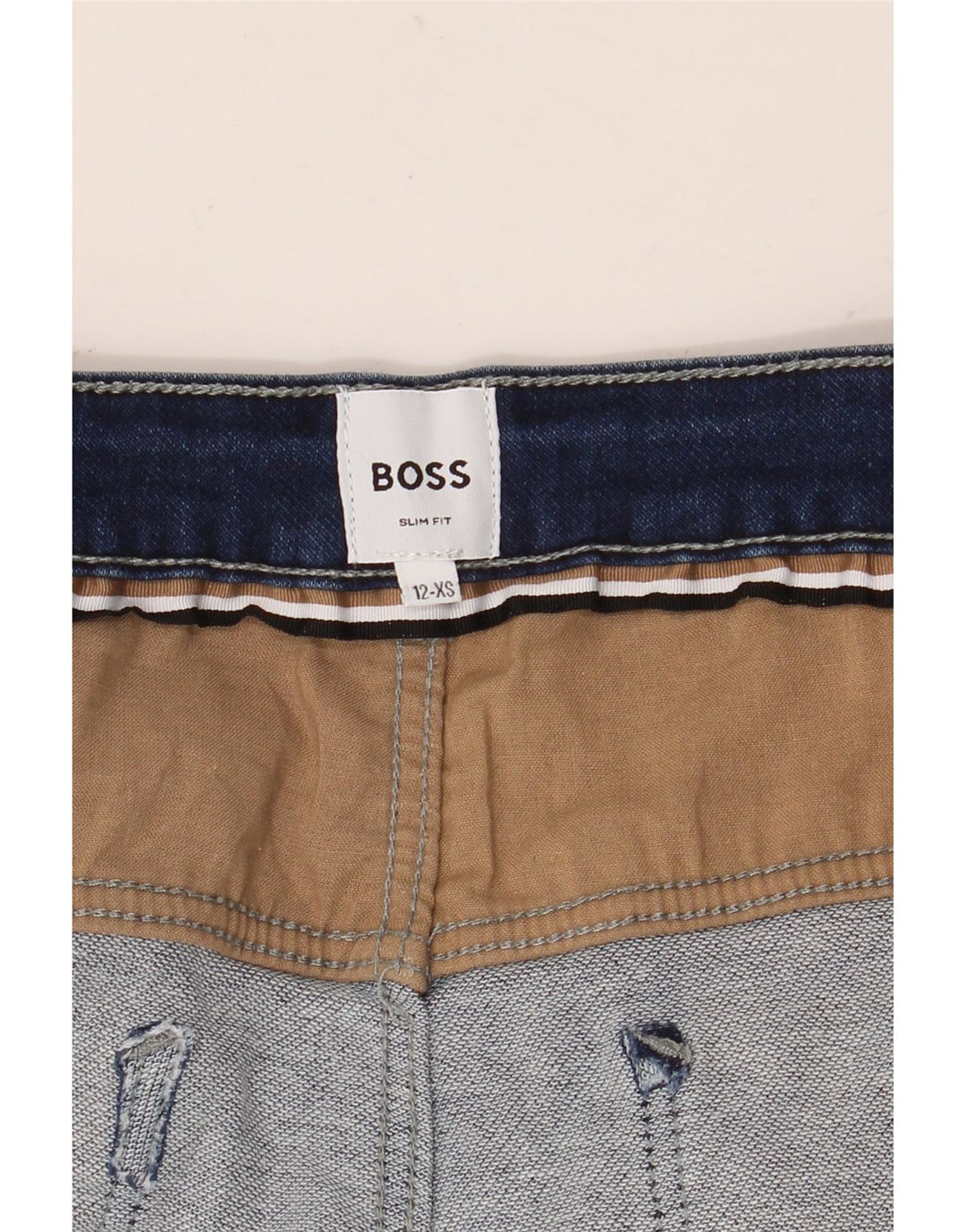 HUGO BOSS Meninos Jeans Slim 11-12 Anos XS Azul