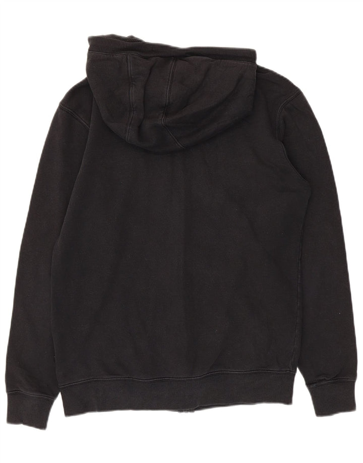 Suéter VANS masculino com capuz e zíper gráfico XS preto algodão