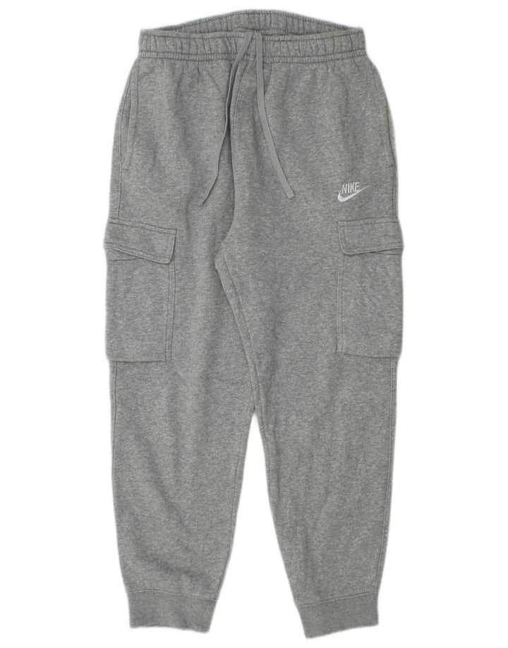 Nike Mens Cargo Calças de treino Joggers Pequeno Algodão Cinza