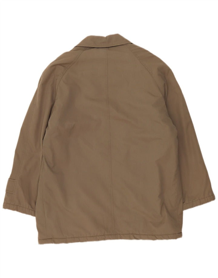 Jaqueta bomber masculina vintage UK 42 XL bege