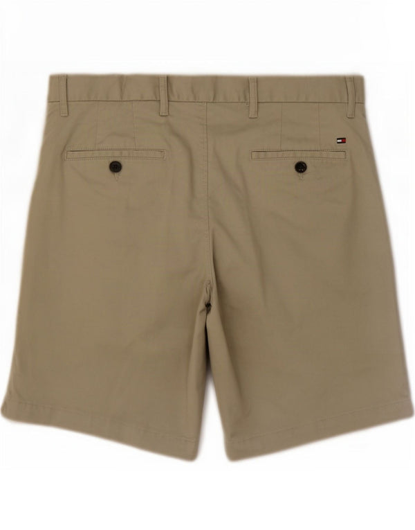 Tommy Hilfiger Mens Chino Shorts W36 Grande Algodão Bege