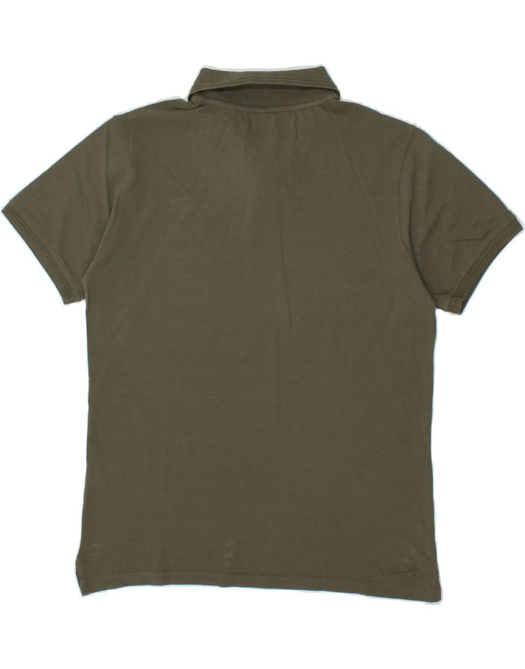 CARRERA Mens Regular Polo Shirt Medium Khaki Cotton Vintage Carrera and Second-Hand Carrera from Messina Hembry 