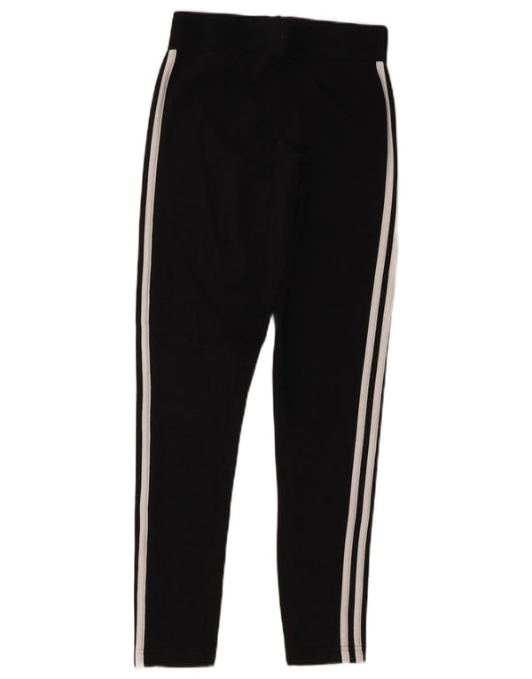 Leggings Adidas Femininas UK 8/10 Pequenas Pretas