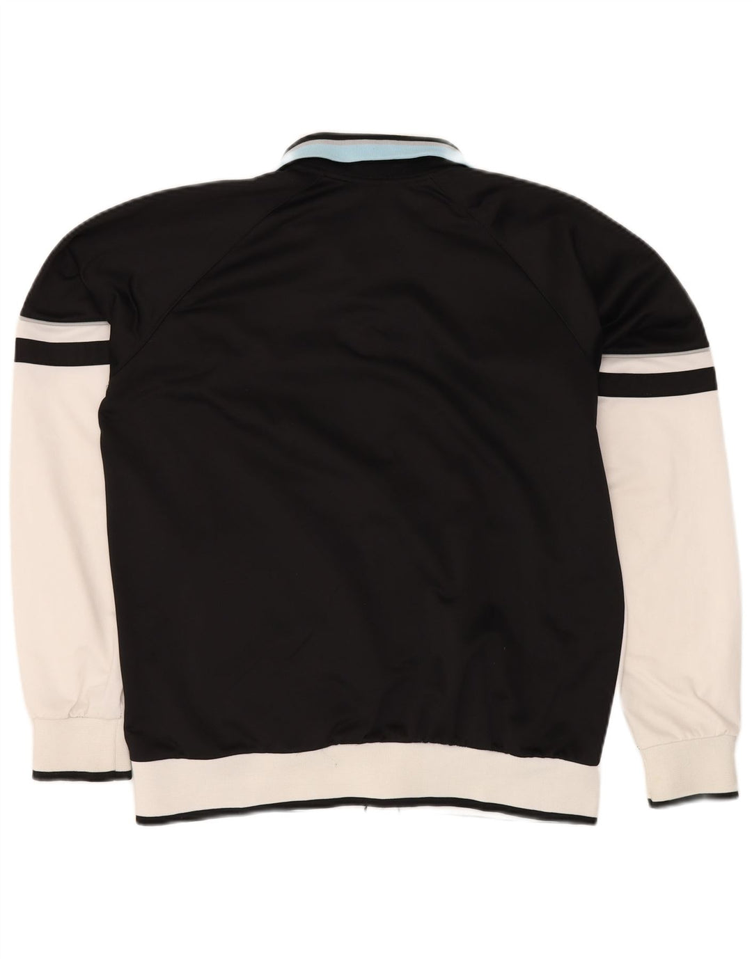 ASICS Mens Treino Top Jacket Grande Poliéster Colorblock Branco