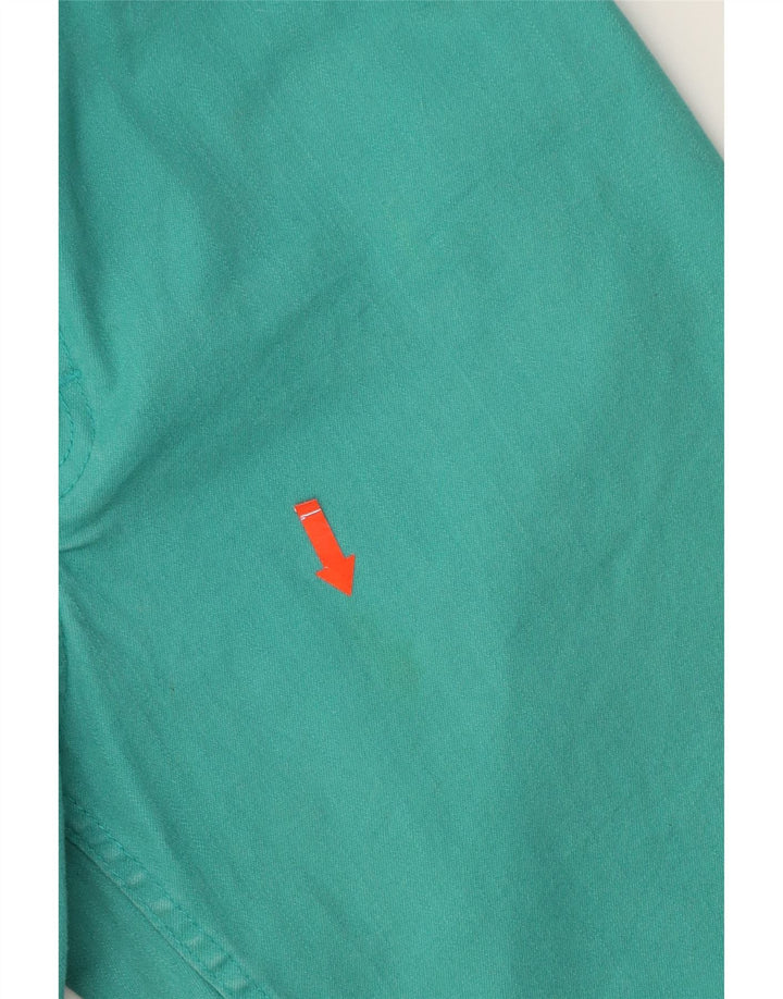 LEE Womens Riders Denim Bermuda Shorts US 14 XL W36  Green Cotton Vintage Lee and Second-Hand Lee from Messina Hembry 