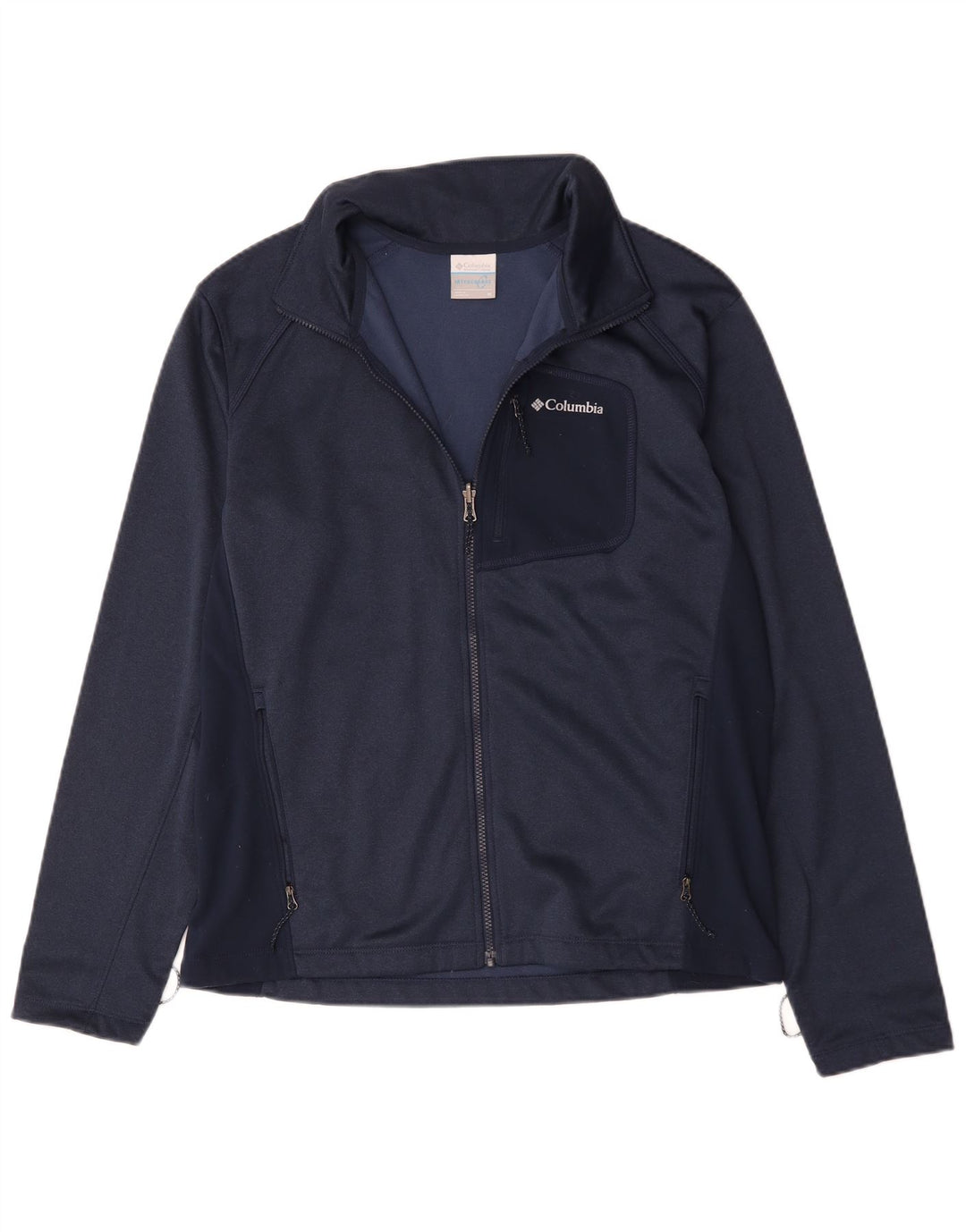 Columbia Mens Interchange Liner Tracksuit Top Jacket Médio Azul Marinho