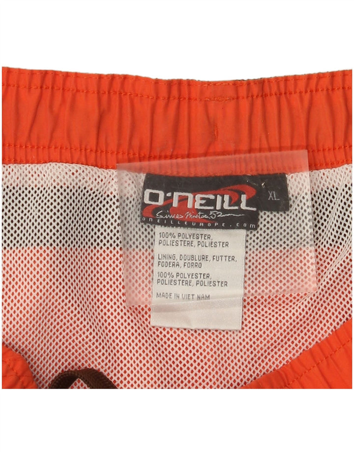 Shorts de natação masculino O'Neill XL laranja Colourblock poliéster