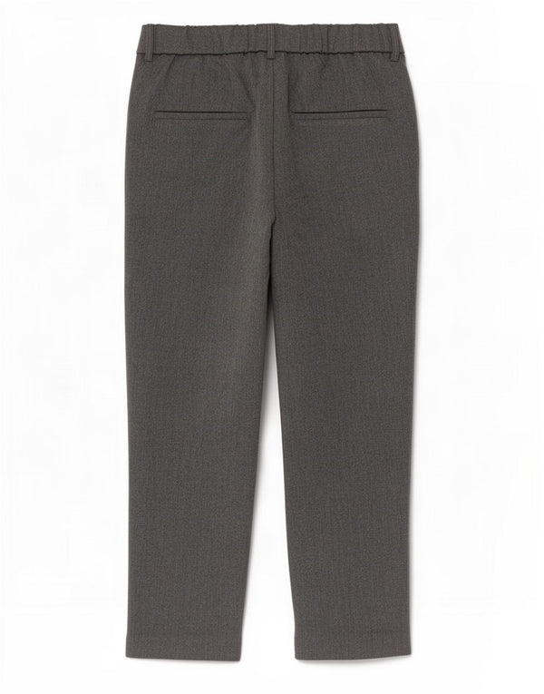 Zara Calça feminina Trafaluc Crop Chino pequena W26 L25 cinza colorblock