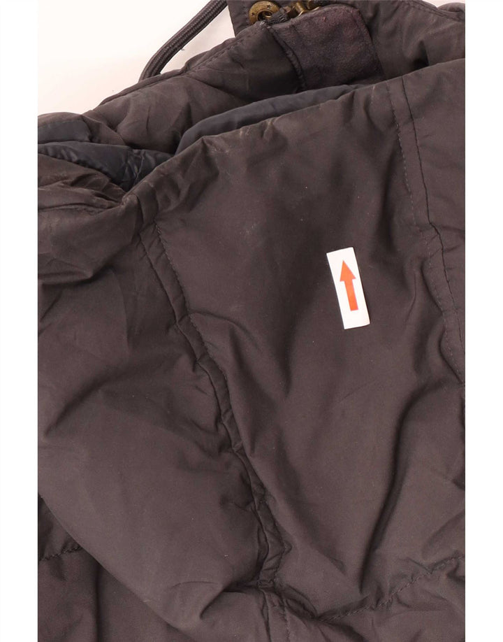 Casaco acolchoado com capuz feminino Mountain Warehouse UK 18 XL poliéster cinza