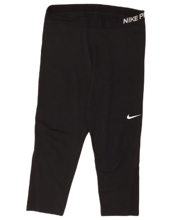 Leggings Nike Dri Fit Graphic Capri UK 18 XL Preto Poliéster