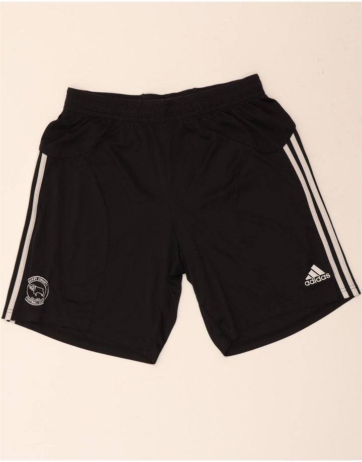 ADIDAS Masculino Derby County Sport Shorts XL Preto Poliéster