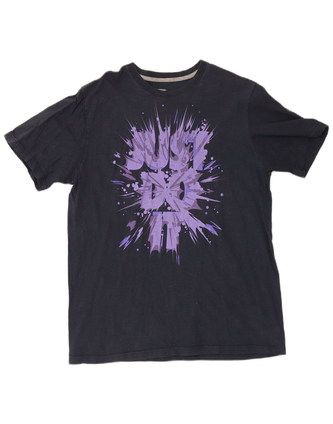 Camiseta Nike masculina regular fit gráfica top grande de algodão preto