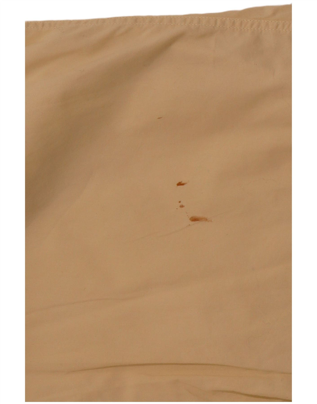 Camisa masculina de manga curta LEVI'S algodão bege médio