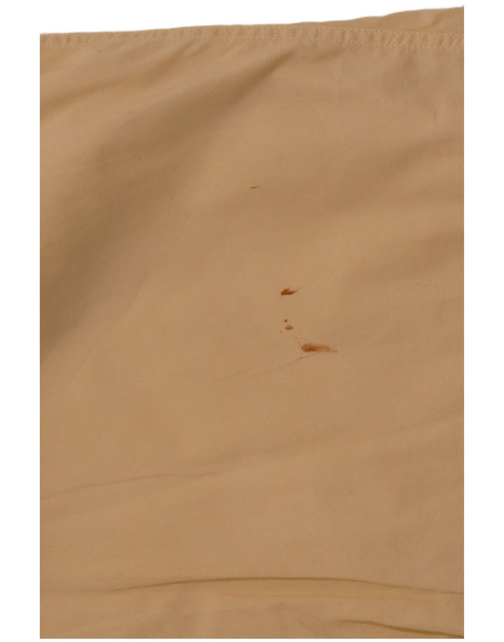 Camisa masculina de manga curta LEVI'S algodão bege médio