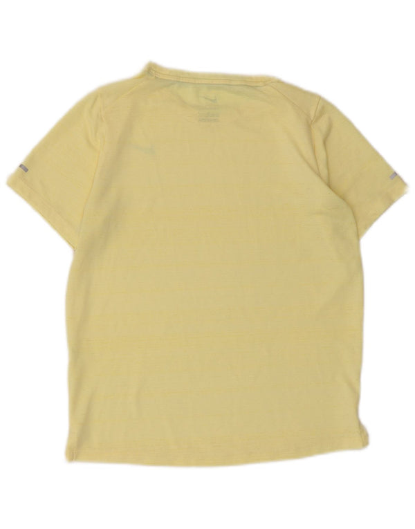 Camiseta Nike Boys Dri Fit Top 10-11 Anos Amarelo Médio