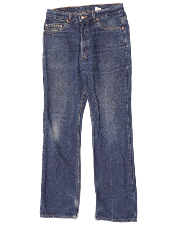 Levi's Masculino 517 Bootcut Jeans W34 L34 Azul Algodão