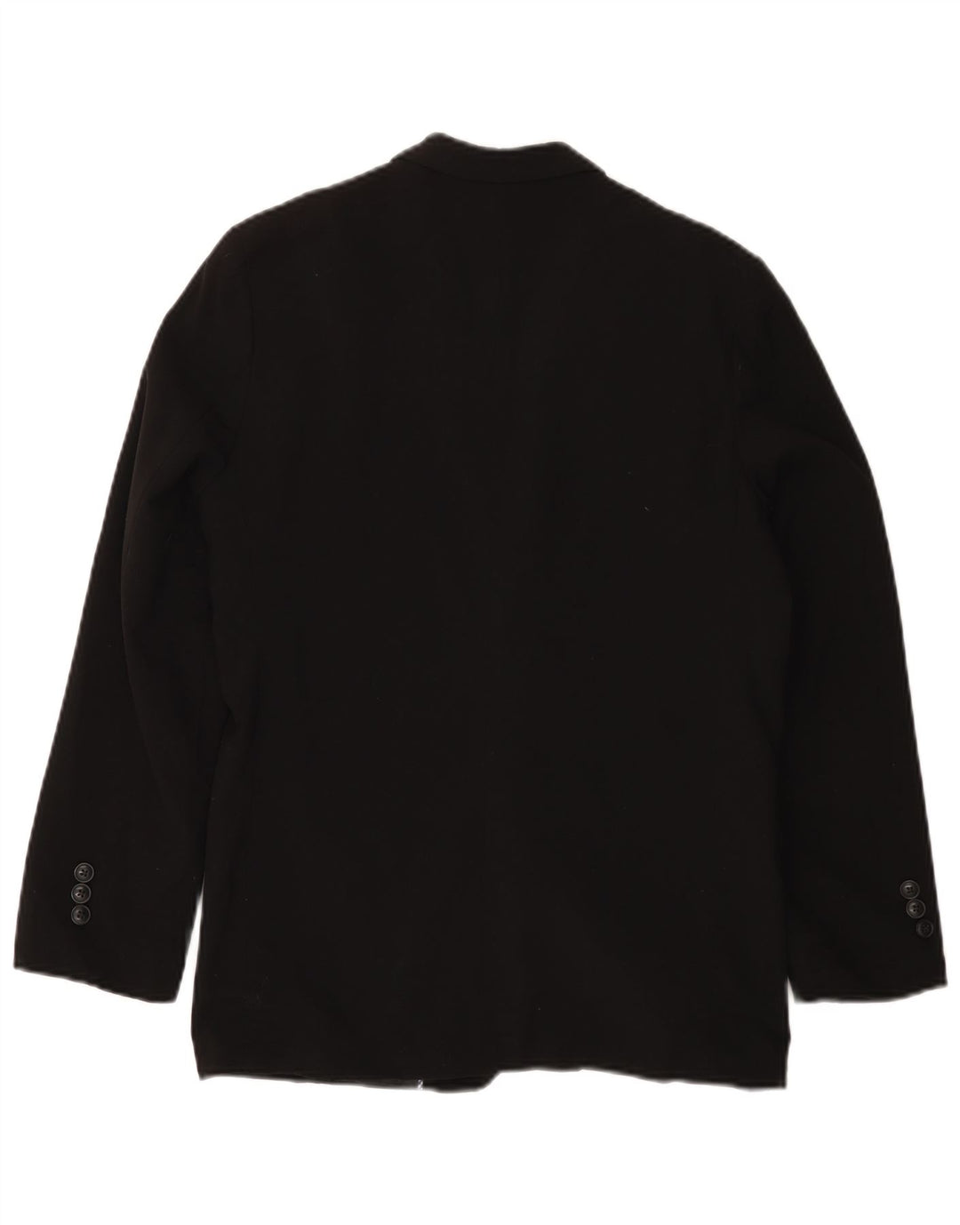 Jaqueta blazer VINTAGE para meninos com 2 botões 15-16 anos poliéster preto