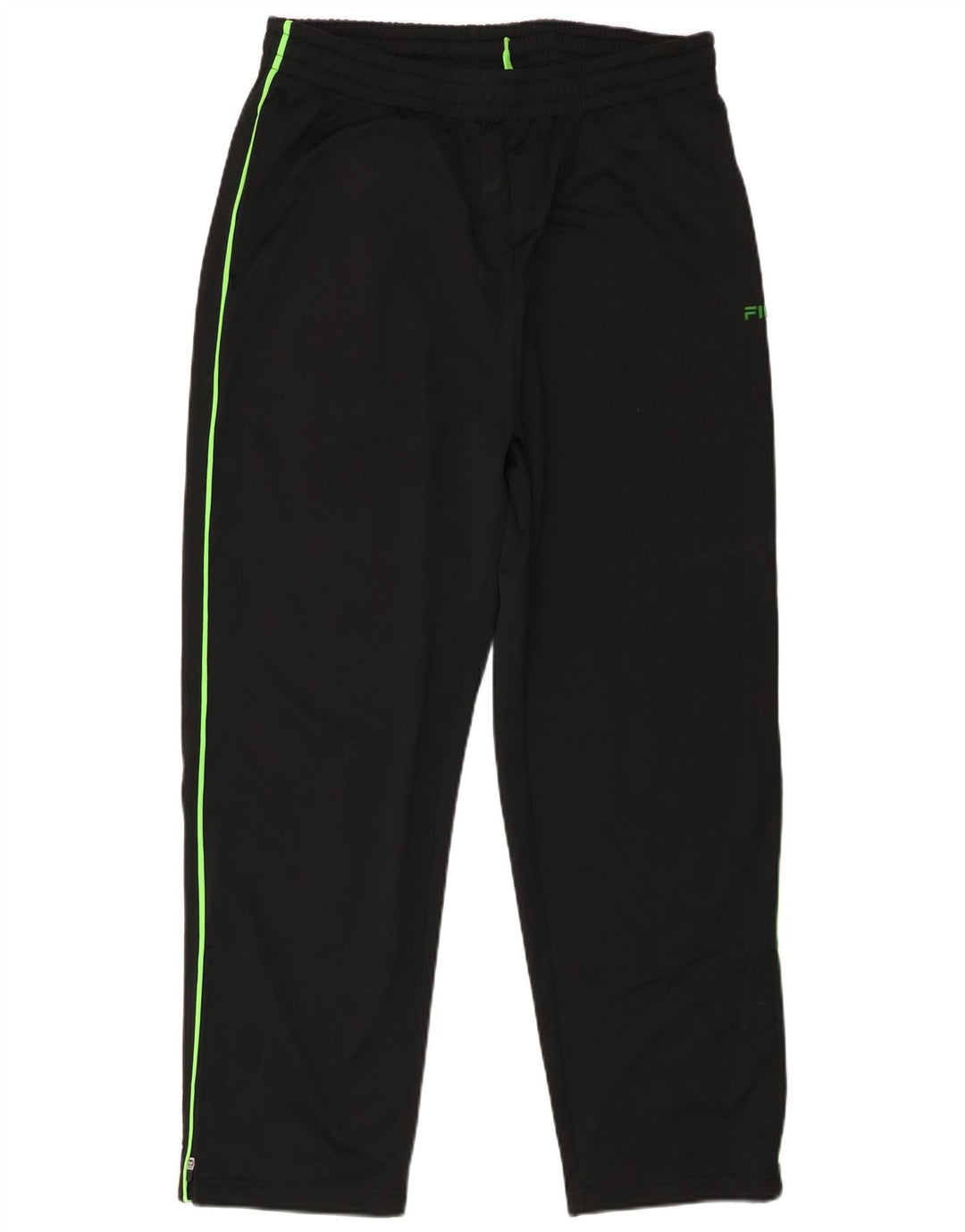 Calça de treino masculina Fila XL preto poliéster