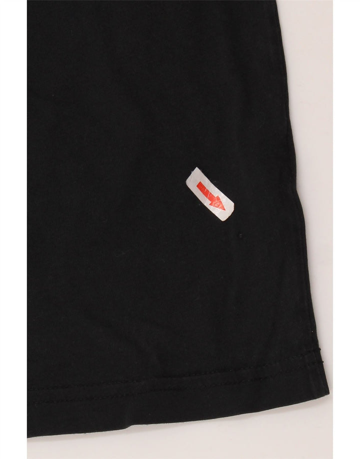 Camiseta masculina HUGO BOSS Top médio algodão azul marinho