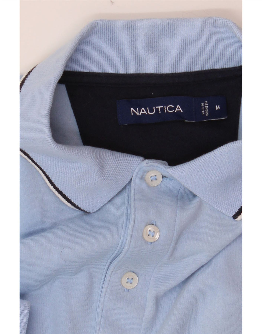 Camisa polo masculina NAUTICA azul médio
