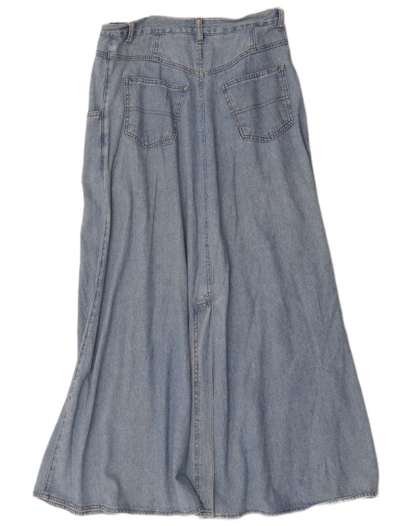 Saia jeans maxi feminina Jep's EU 40 Médio W30 Azul