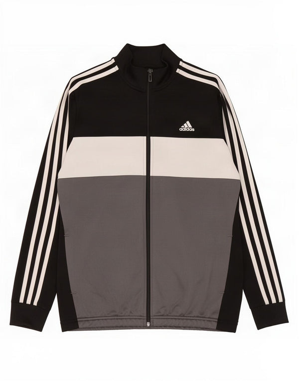 Jaqueta Adidas Meninos Treino Top 13-14 Anos Preto Colorblock Poliéster