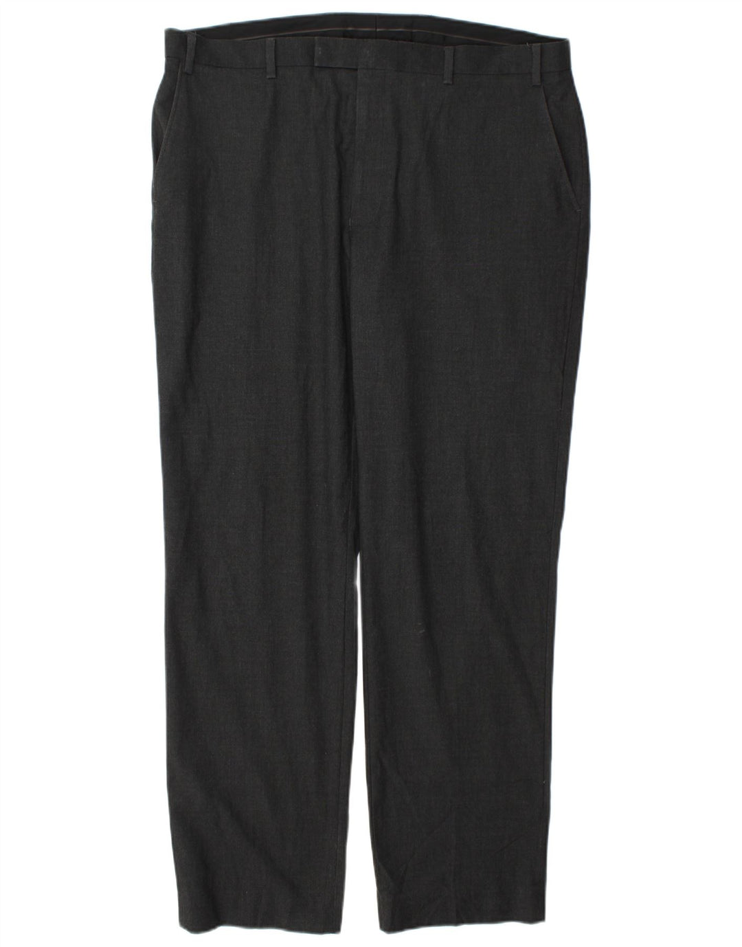 Calça Chino Regular Masculina Marks & Spencer W40 L33 Cinza Poliéster