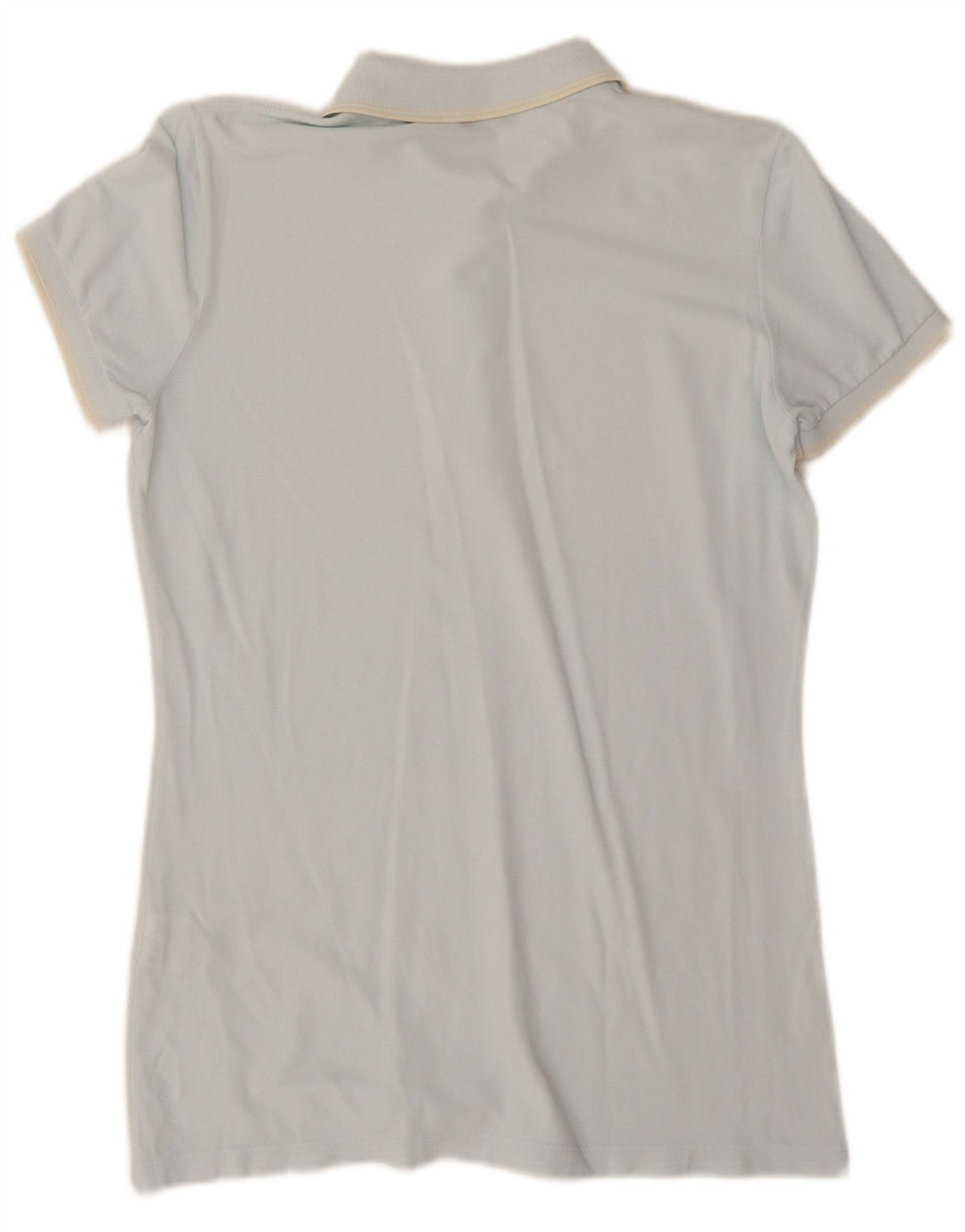 Camisa pólo feminina Fred Perry Reino Unido 16 grande algodão azul