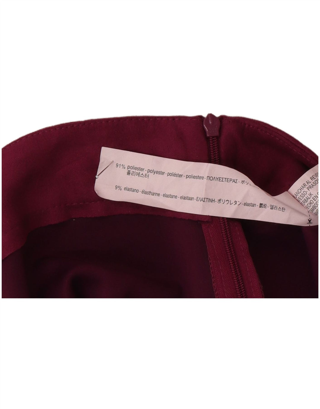 Shorts casual feminino Zara pequeno W26 poliéster rosa