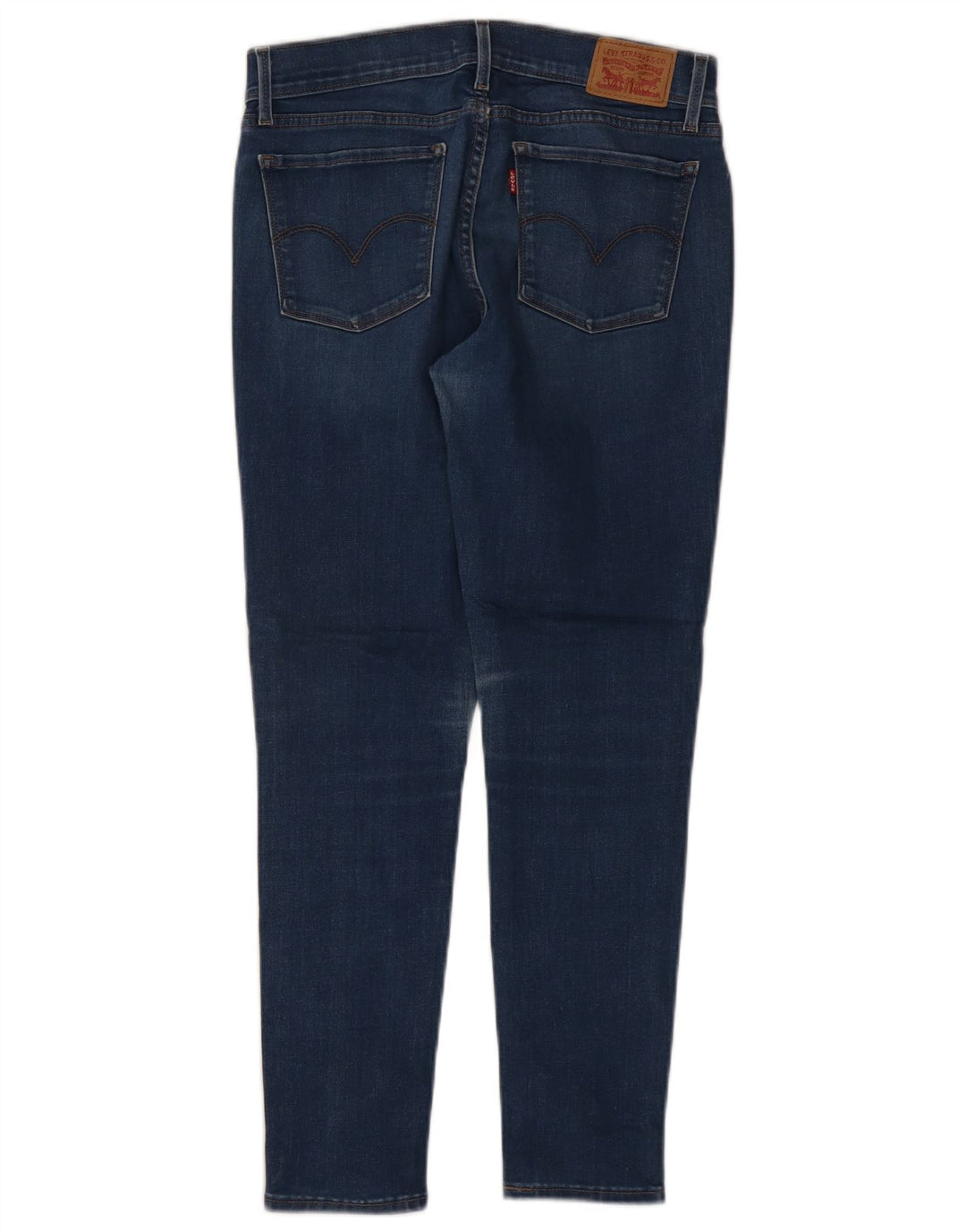 Calça jeans feminina LEVI'S 710 Super Skinny W30 L26 azul algodão