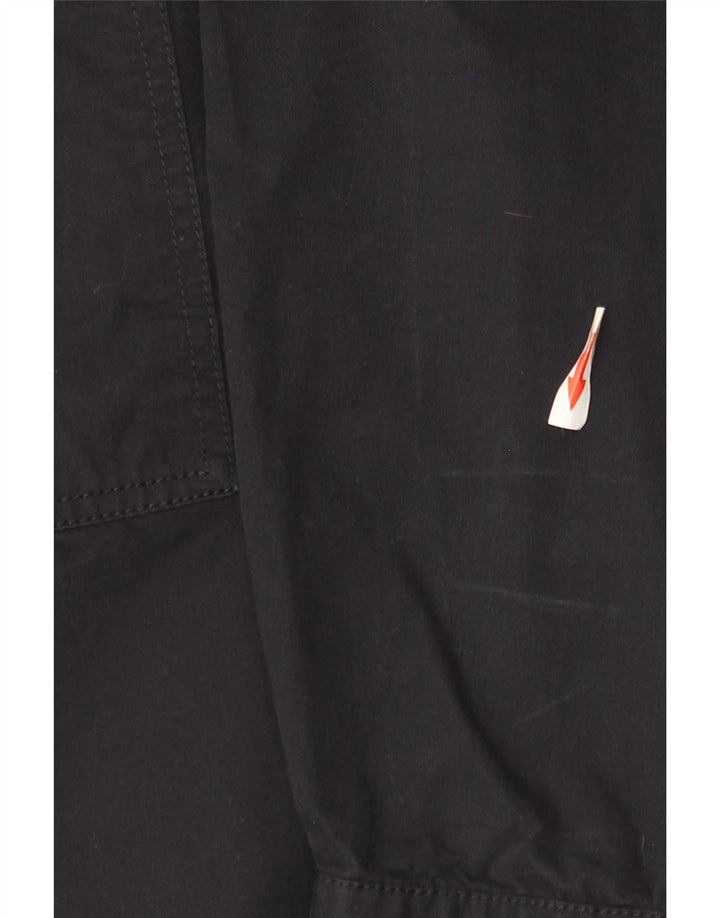 Jaqueta utilitária masculina Hugo Boss Reino Unido 36 algodão azul marinho pequeno