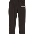 Kappa Mens Graphic Calças de treino pequeno poliéster preto