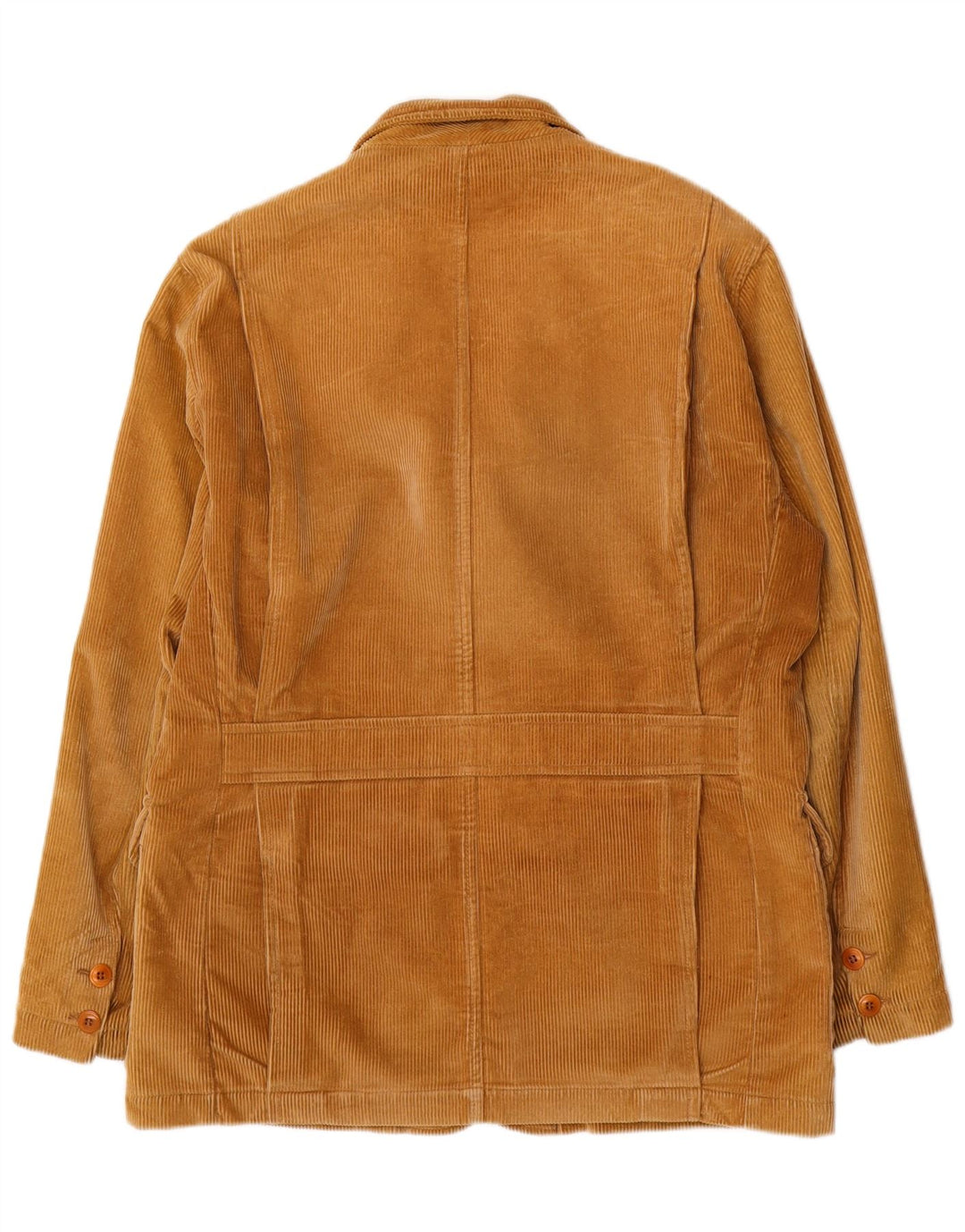 Casaco de veludo masculino NEW ENGLAND EU 48 algodão marrom médio