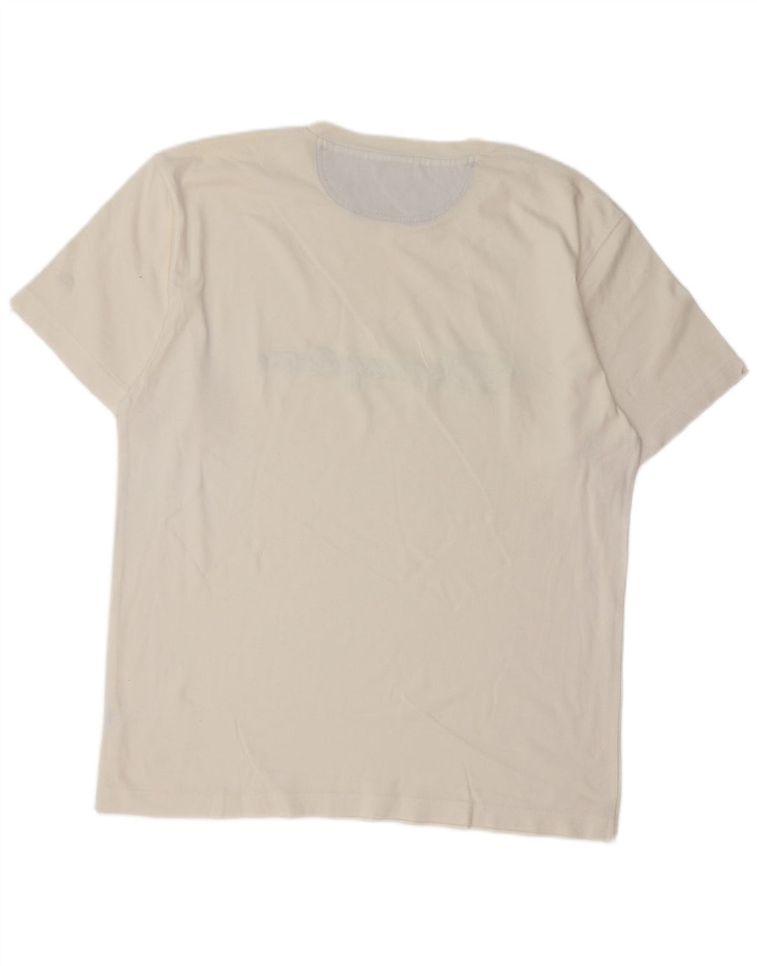 Camiseta masculina gráfica CHAMPION Top XL algodão branco